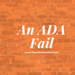 An ADA Fail